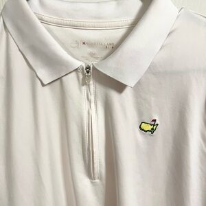 Masters Magnolia Lane Tech Golf Shirt White Size XL